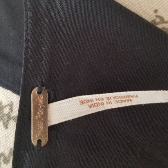 Free People mini  dress with metallic detail S4 - Picture 5 of 6